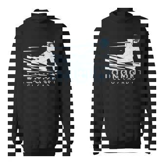 レトロ スキー ロングモント コロラドイラスト ヴィンテージ スノー スキー スウェットシャツ - Kawaiitshirt