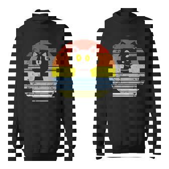 レトロ 猫 ヴィンテージ かわいい 子猫 ニャー キティ キティ スウェットシャツ - Kawaiitshirt