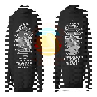 レトロどら焼き 俺は君を無視しない ただ食べているだけどら焼き スウェットシャツ - Kawaiitshirt