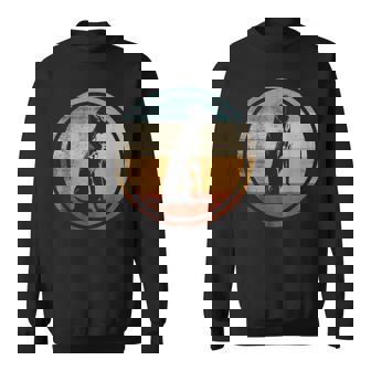 レトロなビンテージ デザインのワイマラナー犬 スウェットシャツ - Kawaiitshirt