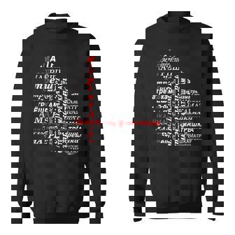 ロシア キリル文字 マトリョーシカ アヴァンギャルド ソ連 スウェットシャツ - Kawaiitshirt