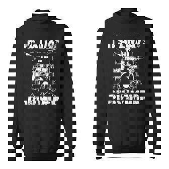 ロックミュージックドラマー スウェットシャツ - Kawaiitshirt