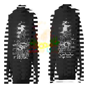 ロングライブ カウグール ウエスタンゴースト 乗馬馬 ハロウィン スウェットシャツ - Kawaiitshirt