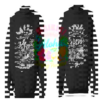 ワイキキ ハワイ アロハ サーフィン パラダイス ハイビスカス パイナップル スウェットシャツ - Kawaiitshirt