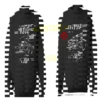 ヴィンテージ クラシック 誕生 1956 70歳の誕生日 レトロ バイク スウェットシャツ - Kawaiitshirt