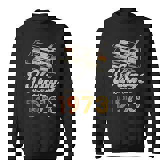 ヴィンテージ1973 カセット・ペンシル 53歳の誕生日 スウェットシャツ - Kawaiitshirt