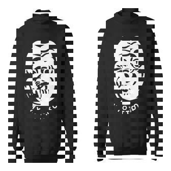 伝統的な日本のマスク、ひょっとこ様式デザイン。 スウェットシャツ - Kawaiitshirt