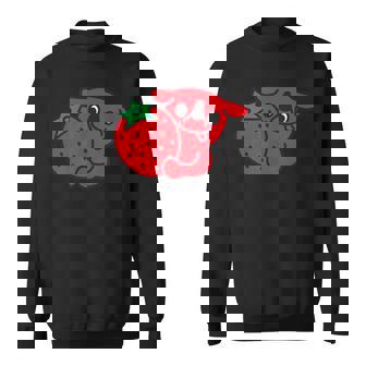 千葉県ご当地キャラいちごバージョン スウェットシャツ - Kawaiitshirt