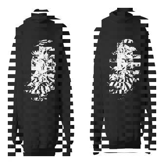 古生物学 アンモナイトプリント、古生物学者 化石アンモナイト スウェットシャツ - Kawaiitshirt