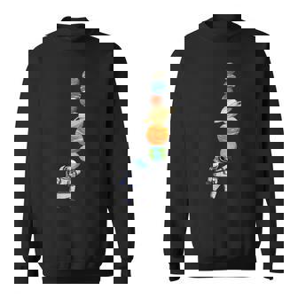宇宙飛行士 プラネット アイスクリーム 宇宙服 スウェットシャツ - Kawaiitshirt