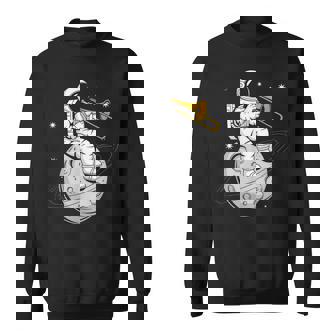 宇宙飛行士 演奏 トロンボーン 楽器 プレーヤー トロンボニス スウェットシャツ - Kawaiitshirt