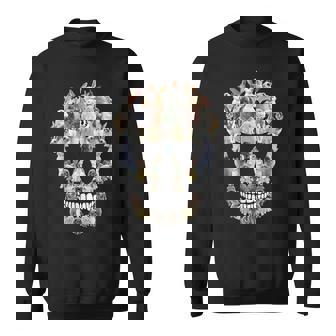 怖い スカル バニー ウサギ ホラー ハロウィン スウェットシャツ - Kawaiitshirt