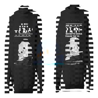 息子のための1912年のヴィンテージタイタニック航海船クルーズギフト スウェットシャツ - Kawaiitshirt
