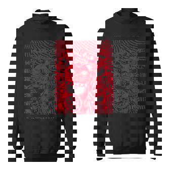 招き猫カワイイラッキーキャット日本のレトロなヴィンテージスタイル スウェットシャツ - Kawaiitshirt