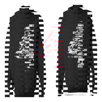 救急車 テーマ 4歳の誕生日 キッズ 男の子 4歳 スウェットシャツ - Kawaiitshirt