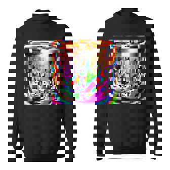 敵対的 アンチフェイシャル認識 カモフラージュ インビジビリティ スウェットシャツ - Kawaiitshirt