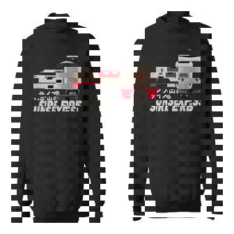 日の出 特急 列車 日本 日の出 出雲 東京出雲 扇子 スウェットシャツ - Kawaiitshirt