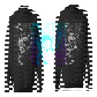 柔術柔術 呪術廻戦 レトロ スウェットシャツ - Kawaiitshirt