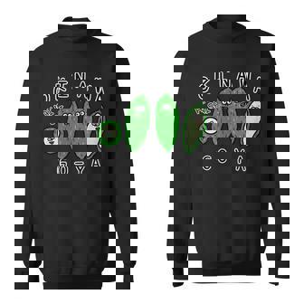 沖縄ゴーヤさんたち スウェットシャツ - Kawaiitshirt