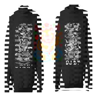 沖縄シーサーガーディアンライオン日本民俗土産デザイン スウェットシャツ - Kawaiitshirt