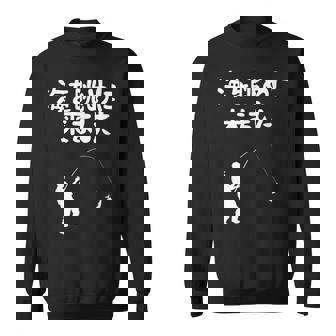 海を眺めに来ました 船釣り 釣り好き 釣り人 海釣り 趣味 おもしろ ネタ ジョーク 趣味釣り 釣り スウェットシャツ - Kawaiitshirt