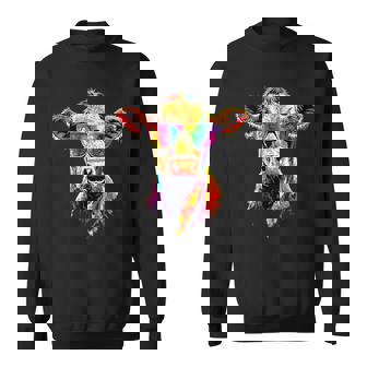 牛 農家 牛乳 ビーガン 子牛 牧場 甘い牛 スウェットシャツ - Kawaiitshirt