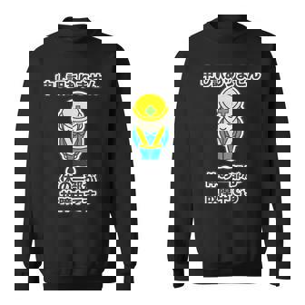 申し訳ありません 体の一部が故障中です《工事看板風》パロディ【変なデザイン屋さん】怪我 ケガ 面白い スウェットシャツ - Kawaiitshirt