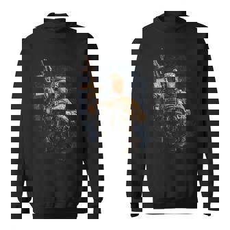 軍兵 トランプ Ready To Kickome Democrats Usa スウェットシャツ - Kawaiitshirt