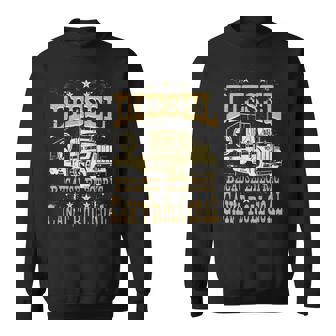 電気は石炭ディーゼルトラックを転がすことができないのでディーゼル 長袖tシャツ スウェットシャツ - Kawaiitshirt