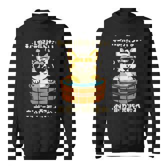 面白いtシャツ コーギー 犬 わんこ メンズ かわいい おもしろ 面白い 服 ネタ 私は頑張らない スウェットシャツ - Kawaiitshirt