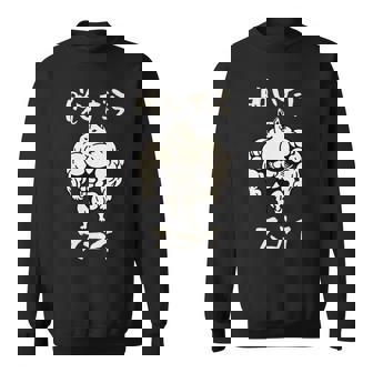 面白いtシャツ 柴犬 筋トレ 脱いだら凄い イヌ わんこ メンズ 犬好き グッズ おもしろ 面白い 服 ネタ 長袖tシャツ スウェットシャツ - Kawaiitshirt