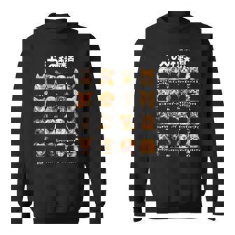 面白いtシャツ 犬 イヌ 犬の種類 わんこ メンズ 犬好き グッズ かわいい 面白い 服 ネタ スウェットシャツ - Kawaiitshirt