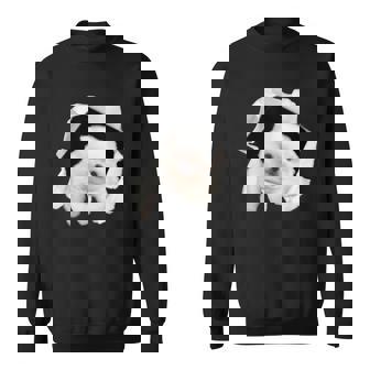 面白いtシャツ 犬 ポメラニアン イヌ わんこ メンズ 犬好き グッズ かわいい おもしろ 面白い 服 ネタ スウェットシャツ - Kawaiitshirt