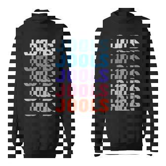 面白いギフト名 Jools 名入れ名 スウェットシャツ - Kawaiitshirt