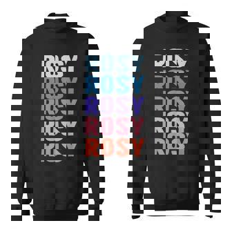 面白いギフト名 Rosy パーソナライズ 名前 スウェットシャツ - Kawaiitshirt