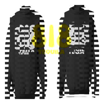 面白いドリンクデザイン 818 チームテキーラワインラバー スウェットシャツ - Kawaiitshirt