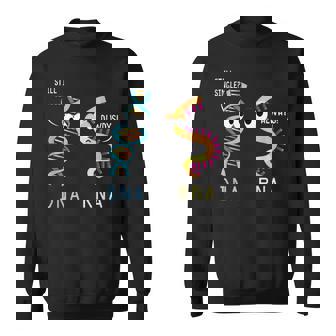 面白い生物学誇り高き生物学者微生物学 Dna Rna スウェットシャツ - Kawaiitshirt