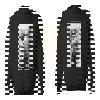 黒と白の天使 クラシックヴィンテージアート スウェットシャツ - Kawaiitshirt