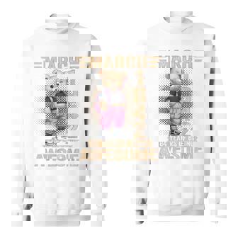 1942年3月 84歳の誕生日 84歳のテディベア Being Awesome スウェットシャツ - Kawaiitshirt