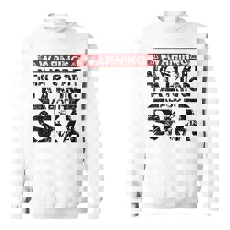 Advertencia Puede Empezar A Hablar Deka Music Camisa de entrenamiento - Regaloses