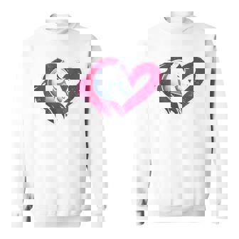 Amoureux Des Animaux Coeur Équitation Monter À Cheval Sweater e - Cadeauxyz