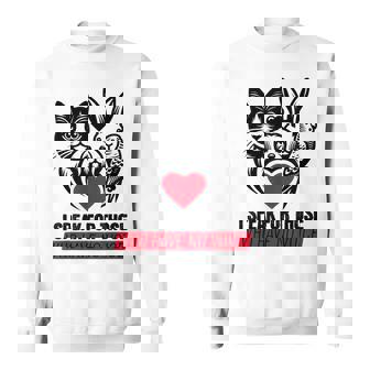 Animal Rescue Save Pets Animals Shelter Animal Rights Sweatshirt - Monsterry