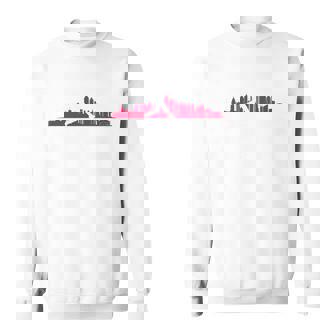 Atlanta Baseball Vintage Minimalist Retro Baseball Lover Sweatshirt - Thegiftio