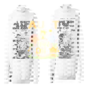 Aunt Of The Wild One 1St Birthday Boy Safari Lover Sweatshirt | Seseable FR