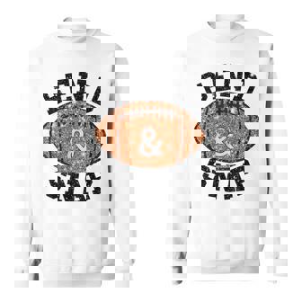 Bend Snap Touchdown American Football Game Day Thanksgiving Sweatshirt | Seseable CA