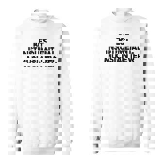 Best Instrumental Musician Ever Raglan Baseball Tee Sweatshirt Unisex | Mazezy