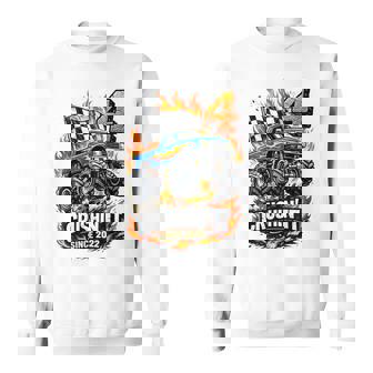 Birthday Monster Truck 4 Year Old Boys 4Th Party Born 2022 Sweatshirt - Monsterry