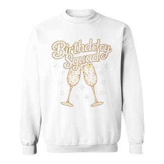 Birthday Squad Diva Squad Female X-Small Black Sweatshirt - Thegiftio UK