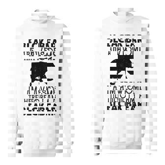 Black Bear American Bear Lover Animal Sweatshirt - Thegiftio