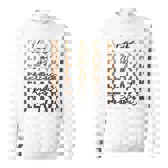 Black Love Joy Excellence Pride History Black History Month Sweatshirt | Mazezy